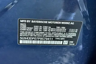 BMW X3 2023 sDrive30i 4dr Sports Activity Vehicle