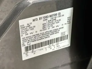 Ford Maverick 2022 AWD XLT 4 puertas SuperCrew con caja de 4.5 pies