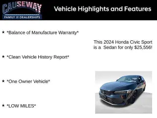 Honda Civic 2024 Sport 4 puertas Sedan