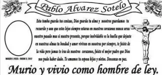 LAPIDAS- TOMBSTONES