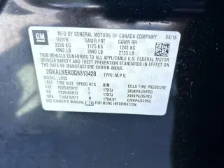 GMC Terrain 2016 SLE-2 4 puertas SUV