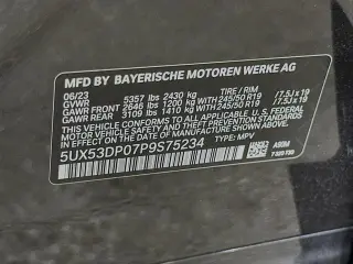 BMW X3 2023 AWD xDrive30i 4 puertas Vehículo Deportivo de Actividad