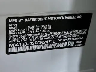 Serie 5 BMW 2023 AWD 530i xDrive 4 puertas Sedan