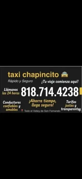 Taxi en San Fernando Valley 🚖