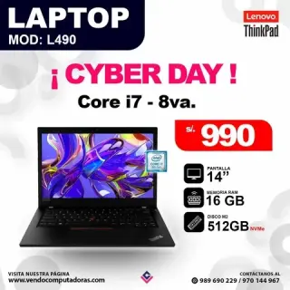 laptop Intel Core i7- 8va