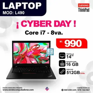 laptop Intel Core i7- 8va