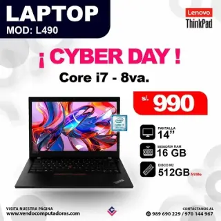 laptop Intel Core i7- 8va