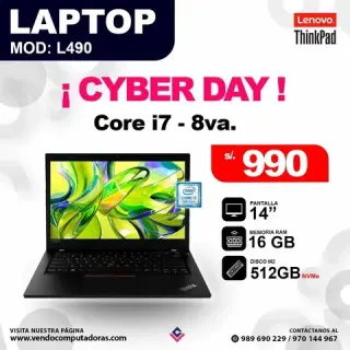 laptop Intel Core i7- 8va
