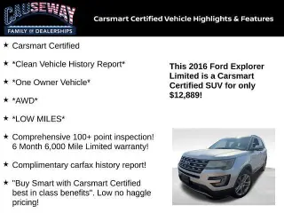 Ford Explorer 2016 AWD Limited 4dr SUV