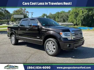 Ford F-150 2013 4x4 Platinum 4dr SuperCrew Styleside 5.5 ft. SB