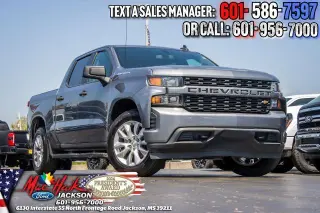 Chevrolet Silverado 1500 2020 4x2 Custom 4dr Crew Cab 5.8 ft. SB