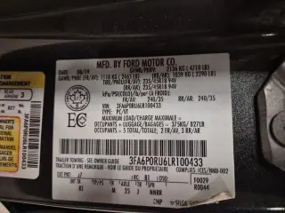 Ford Fusion Hybrid 2020 Titanium 4dr Sedan