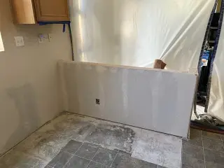 Drywall and teipin