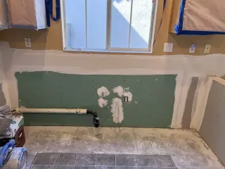 Drywall and teipin