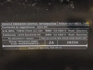 Nissan Sentra 2024 S 4dr Sedan