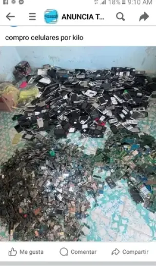 compro celulares por kilo
