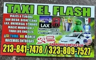 TAXI EL FLASH / L.A 🚖