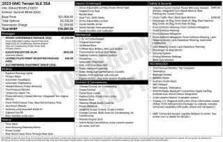 2023 GMC Terrain