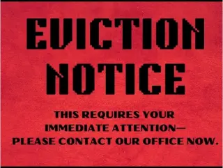 Notice to vacate desalojo