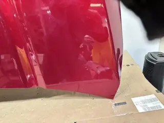 FRONT HOOD GENUINE RED