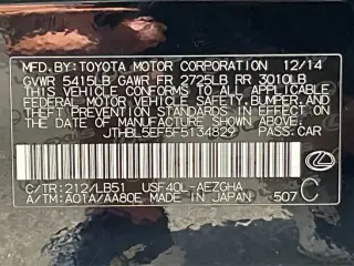 Lexus LS 460 2015 4dr Sedan