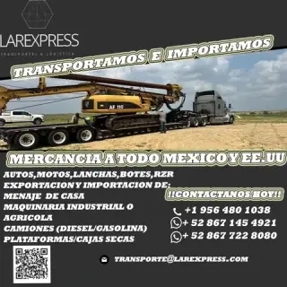 IMPORTAMOS MAQUINARIA CONTACTA