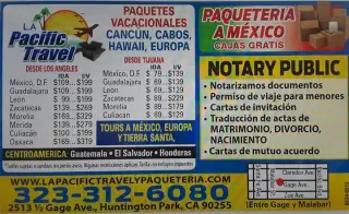 L.A PACIFIC TRAVEL
