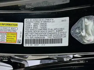 Honda Civic 2024 Sport Touring 4 puertas Hatchback CVT