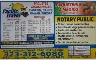LA PACIFIC TRAVEL  Y TOURS