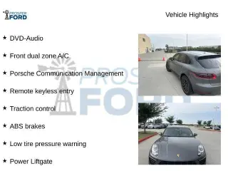 Porsche Macan 2018 AWD 4dr SUV