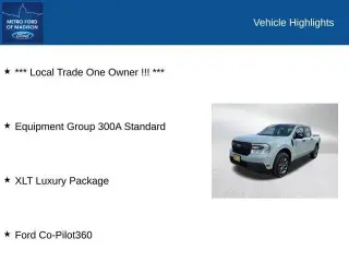 Ford Maverick 2024 XLT 4dr SuperCrew 4.5 ft. SB