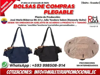 Fabrica bolsos de playa Quito