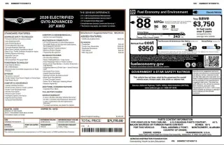 2026 Genesis Electrified GV70