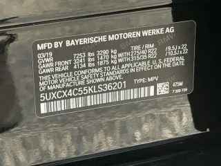 BMW X7 2019 AWD xDrive50i 4dr Sports Activity Vehicle