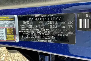 Kia K4 2025 EX Sedán de 4 puertas