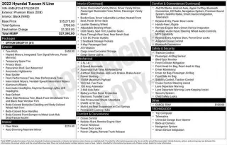 Hyundai TUCSON 2023 AWD N Line 4p SUV