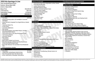 Kia Sportage 2025 AWD X-Line 4p SUV