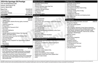 Kia Sportage 2024 SX-Prestige 4dr SUV