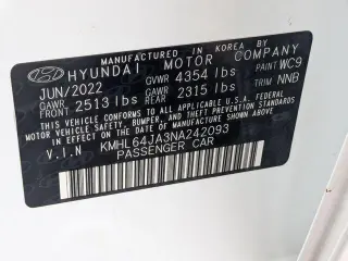 Hyundai SONATA 2022 SEL Sedán de 4 puertas