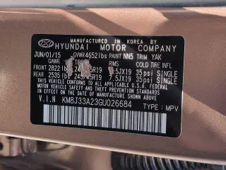 Hyundai TUCSON 2016 Limited 4dr SUV