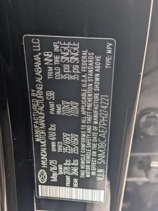 Hyundai TUCSON 2023 AWD SEL 4p SUV