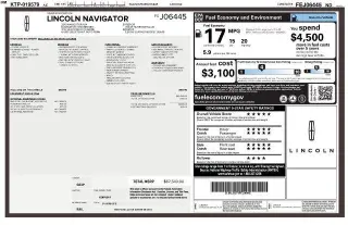Lincoln Navigator 2015 4x4 4dr SUV