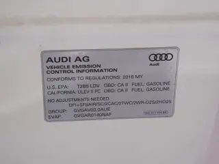 Audi A6 2016 AWD 3.0T quattro Prestige 4dr Sedan