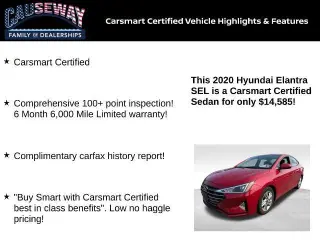Hyundai ELANTRA 2020 SEL 4dr Sedan