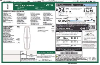 Lincoln Corsair 2023 AWD Reserve 4dr SUV