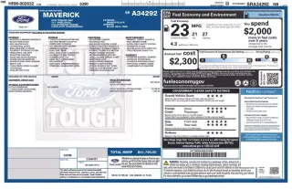 Ford Maverick 2025 AWD Tremor 4p SuperCrew 4.5 ft. SB