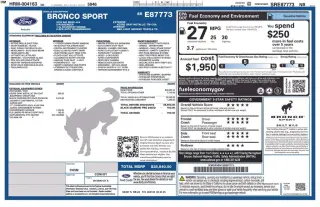 Ford Bronco Sport 2025 AWD Big Bend 4dr SUV