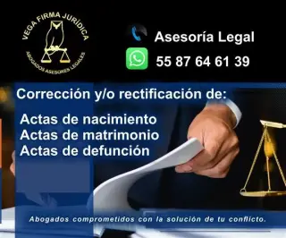 CORRECCION DE ACTAS ABOGADOS