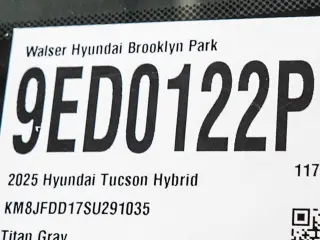 Hyundai TUCSON Hybrid 2025 AWD N Line 4dr SUV