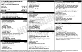 Buick Envision 2023 AWD Essence 4dr Crossover